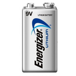 100 Battery 9v lithium battery energizer l522 750mah em9v very high capacity batteries energizer - 1