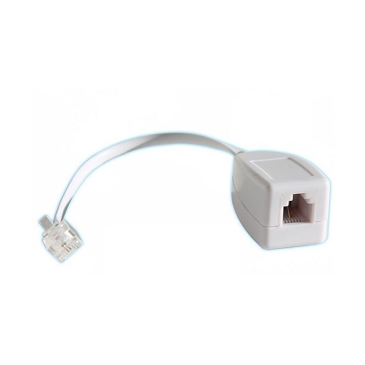 100 X  Rj11 linea di pompaggio telefonica come un fax / modem / adsl scaricatore di sovratensione telefono 3ka jr international 