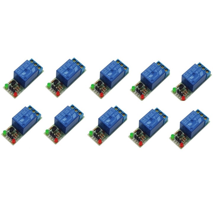 10 x 12v relé de alimentación del módulo 10a 220v 1 canal automatización arduino brazo dsp abril pico jr international - 1
