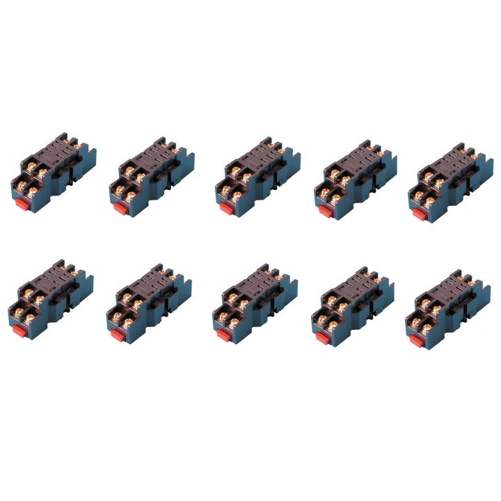 10 Support for relay rl12, rl220, 8 pins 10a electric relay supports electric relays supports relays supports support for relay 