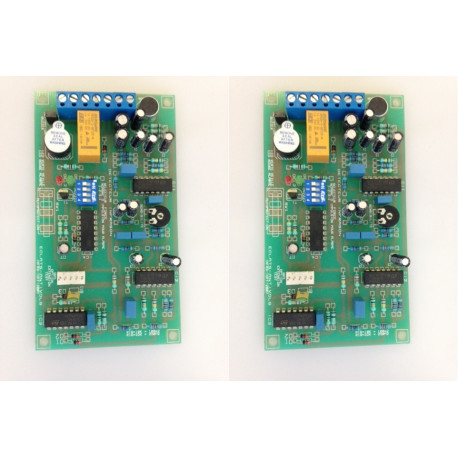 2 Detector perivolumetric alarm detector, 12vdc anti tampered alarm detector infrasonic anti tampered self regulated electronic 