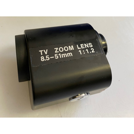 Zoom motorizzato asservito  fh08551gj 3 1 2 p 8,5 51mm 7.1° 41° 1 2 per telecamera videosorveglianza jr international - 3