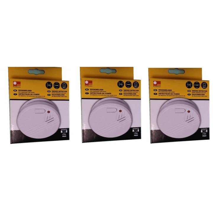 3 detector humo electronico 9vcc o 220vca buzzer alarma detector alarma electronico incendio idk - 4