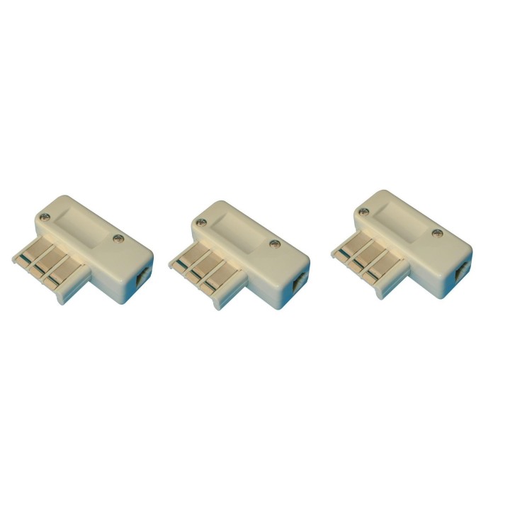 3 Telefon stecker stecker fur telefon 6 polig telefonstecker telekommunikation telefonzubehor telefonstecker jr international - 