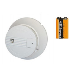 Detector humo electrónico 9v buzzer sin hilo 433mhz alarma radio hf alarma electrónico sin hilo nemaxx - 8