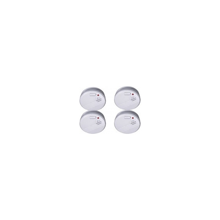 4 detector stand alone smoke detector buzzer, 9vdc autonomous smoke detectors fire alarm detection autonomous smoke detection sy