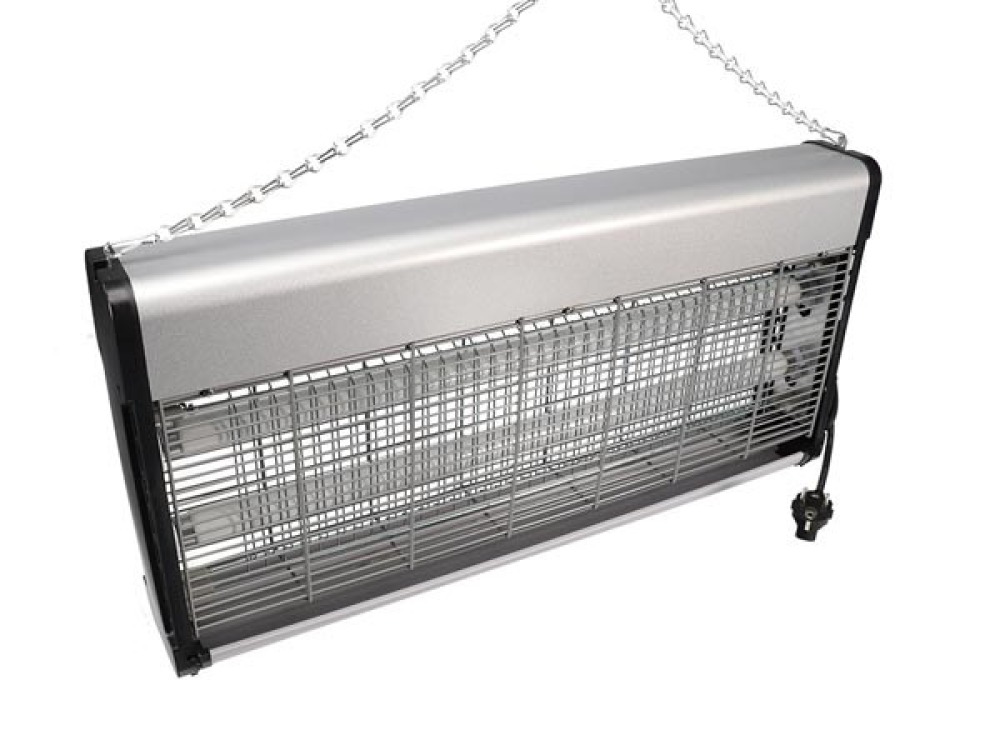Lámpara del asesino de insectos eléctrico 2 x 20w  40w 220v visualización destructor de mosquitos congeladores gik16 vuelan pere