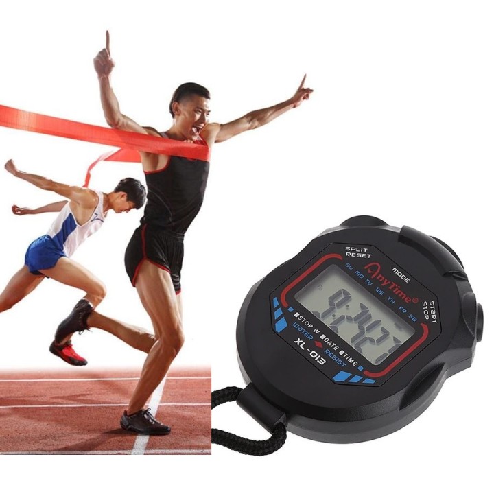 Chronomètre de sport Chronomètre numérique Compteur Chronomètre Compteur Sport Alarme Sport