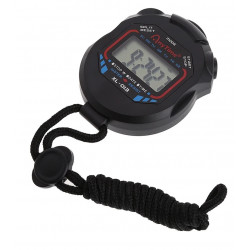 Sports Stopwatch Professional Handheld Waterproof LCD Digital Stopwatch Timer Chronograph Counter Sport Alarm