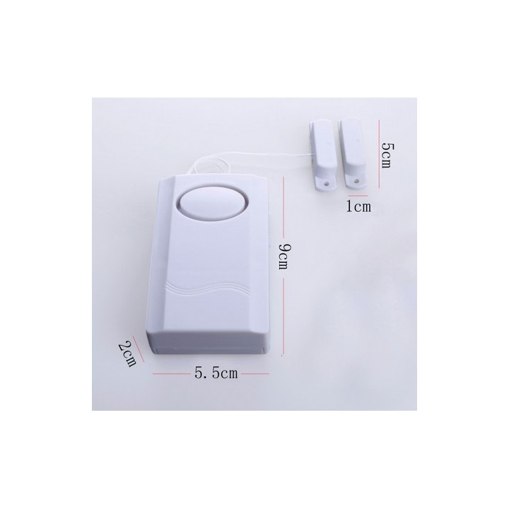 Door window entry wireless magnetic sensor alarm remote jr international - 9