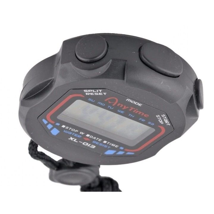 Sports Stopwatch Professional Handheld Waterproof LCD Digital Stopwatch Timer Chronograph Counter Sport Alarm