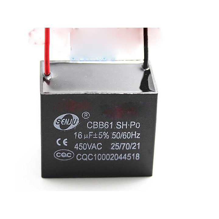 Конденсатор cbb61 500vac
