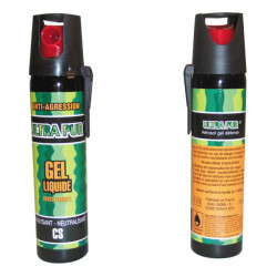 Defensive spray paralising gel cs gel spray self defence, 2% 75ml lachrymatory bend tear gas bear spray cs spray chemical weapon