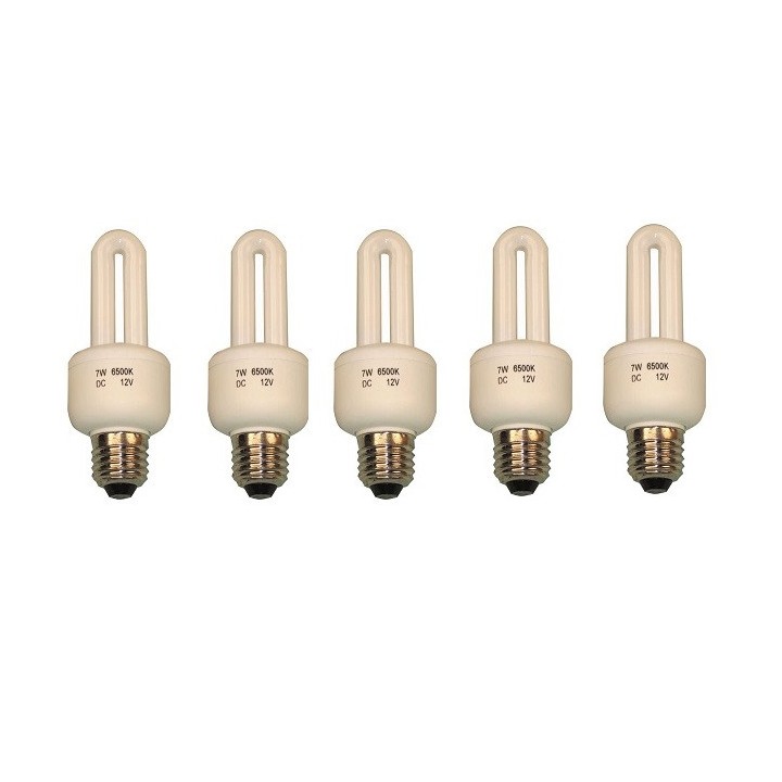5 X Bulb electrical bulb lighting 12v 7w e27 energy saver electrical bulb electrical lighting jr international - 1