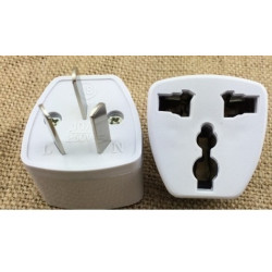 50 Travel power adapter with earth to go in china and australia new zealand jr international - 2