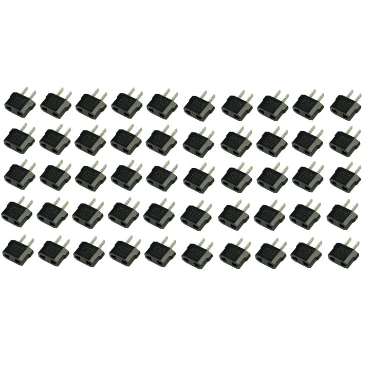 50 travel adapter plug us industry Canada francia euro-convertitore / giappone americano usa usa jr international - 2