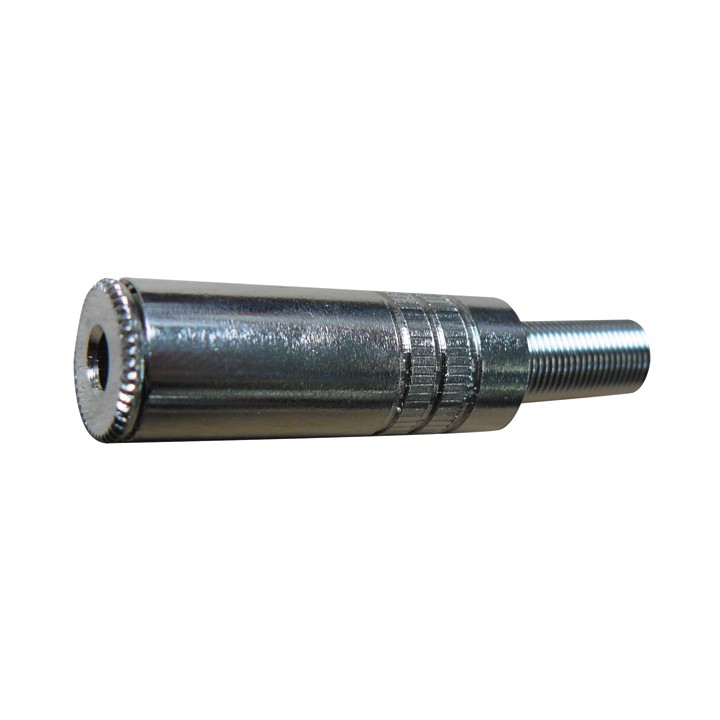 Jack hembra 3.5mm stereo plateado velleman - 1