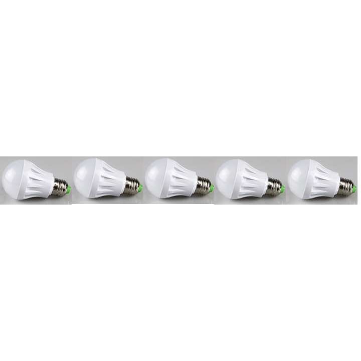 5 X 7w illuminazione lampadina led e27 220v 240v luce bianca jr international - 1