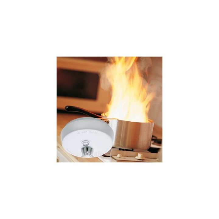 Detector de temperatura 12vcc 60° con rele inversor detector alarma incendio detector temperaturas alarmas incencios jr internat