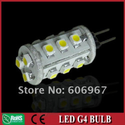 Lampara led 12v g4 15 leds smd blanco caliente luz bombilla alumbrado bulb lamp elev115g4 paullmann - 1