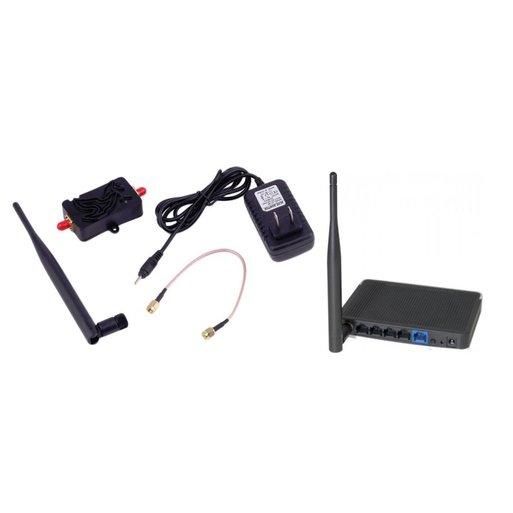 Professional 2.4GHZ 4W Wifi Wireless Broadband Amplifier Router Power Range Signal Booster For Wifi Router jr  international - 3