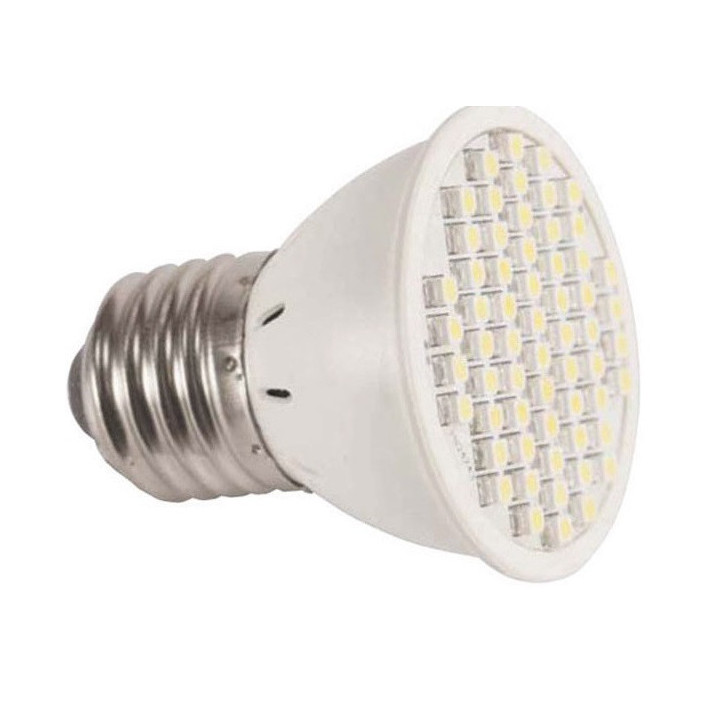 Smd led lamp 220v e27 x60 3w warm white low energy lighting elev612jd cen - 1