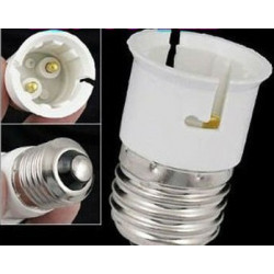 E27 to b22 adapter converter base holder socket for led light lamp bulbs 12v 24v 48v 220v lampholder conversion jr international