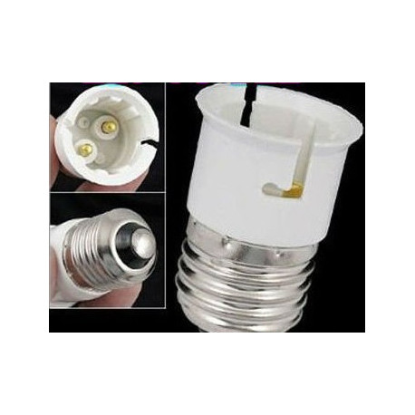 UK_ 4Pcs LED Lamp Adapter GX24Q to E27 Bulb Holder Socket Converter 4 Pin Stunni 