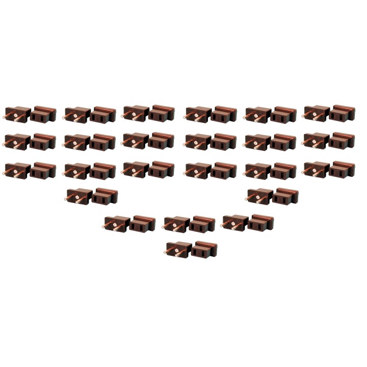 Lot von 25 reise-adapter steckdose china japan usa kanada europa weiblich männlich euro jr international - 1
