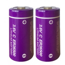 2 x ER26500 Lithium-Batterie 3,6 V 9000mAh c lisoci2 9000mAh 9ah 26500 ls26500 r14 lsa8500 sl770 lsh14 ls 26500 jr international