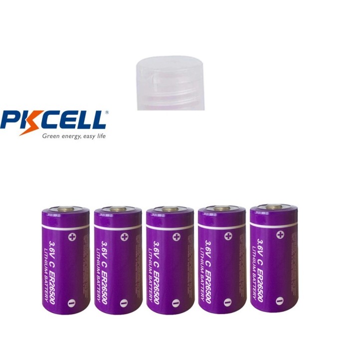 5 x ER26500 batería de litio de 9000mAh 3.6V 9000mAh c lisoci2 9Ah 26.500 ls26500 r14 lsa8500 sl770 lsh14 ls 26500 jr internatio