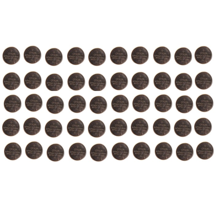 Pack 50 battery 3vdc lithium battery, cr1620 batteries battery 3vdc lithium battery, cr1620 batteries battery 3vdc lithium batte