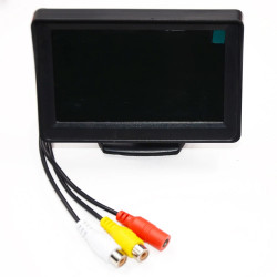 Monitore colore 4'' 8cm audio tft lcd (12vcc) schermi sistemi videosorveglianza jr international - 4