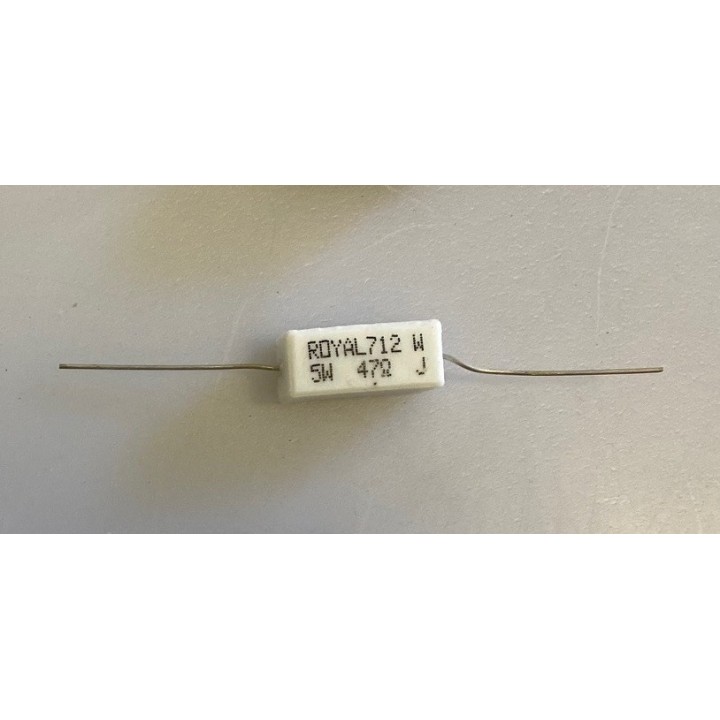 Resistencia a la herida endureció 5w 47 ohm jr  international - 1