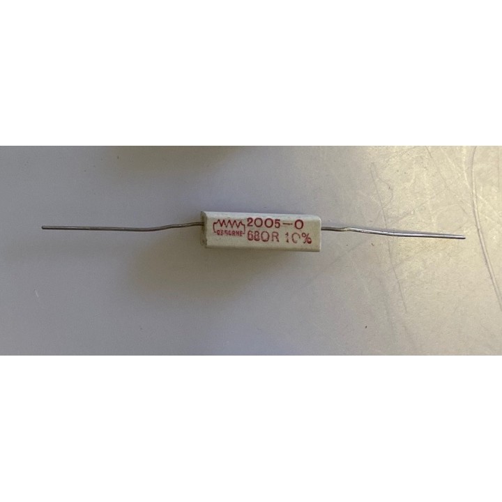 Resistencia a la herida endureció 5w 680 ohm jr  international - 1