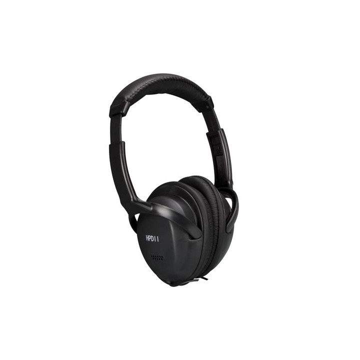 Digital cuffie audio stereo ascolto 105db presa audio stereo jack da 3,5 adattatore hpd11 6,35 velleman - 1
