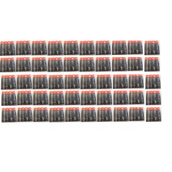 Pack 50 battery 1.5vdc alkaline battery, lr06 aa (4 pieces) am3 lr6 15a e91mn1500 815 4006 camelion - 1