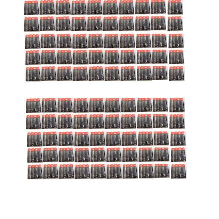 100 pack 4 alkaline battery r6p 1.5v (400 piles) packs battery aa am3 lr6 15a e91mn1500 815 4006 jr international - 1