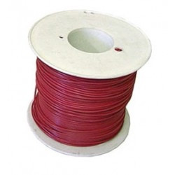 Cables de alambre 100m ² flexibles ø0.93mm fie238r rojo cen - 1