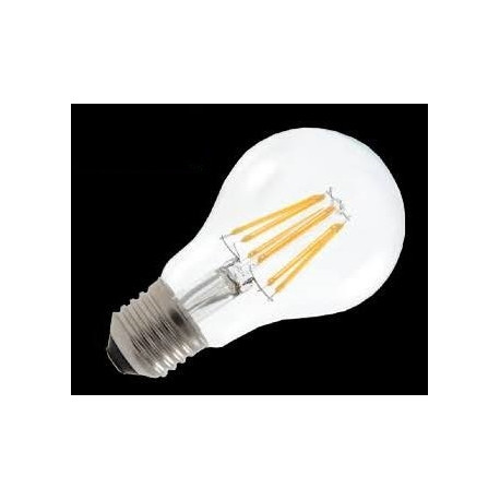 Illuminazione lampadina Led con lampada convenzionale  75w e27 6w filamenti nervosi jr international - 3