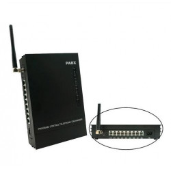 Central telefónica PBX MS108-GSM / Sistema PABX inalámbrico