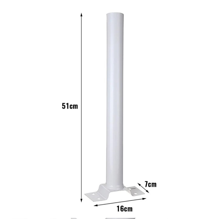 Mat 50cm bracket for 30w LS30W 60w ls60w and 90w ls90w solar street light