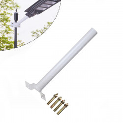 Mat 50cm support pour lampe solaire de rue 30w LS30W 60w ls60w et 90w ls90w