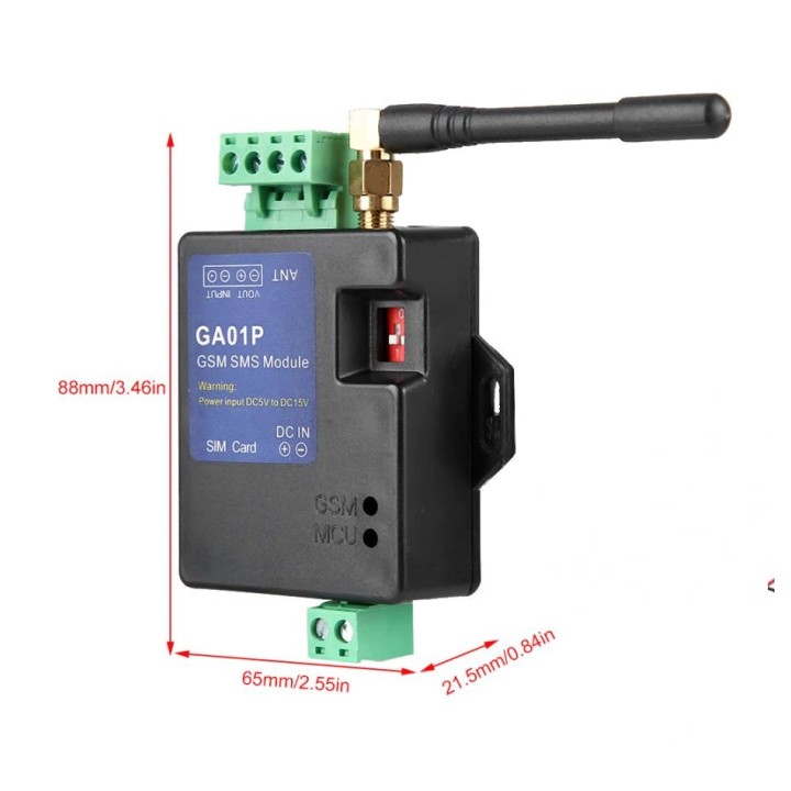 GA01P GSM Smart Remote Stromausfall Alarm Wireless Alarm SMS & Calling