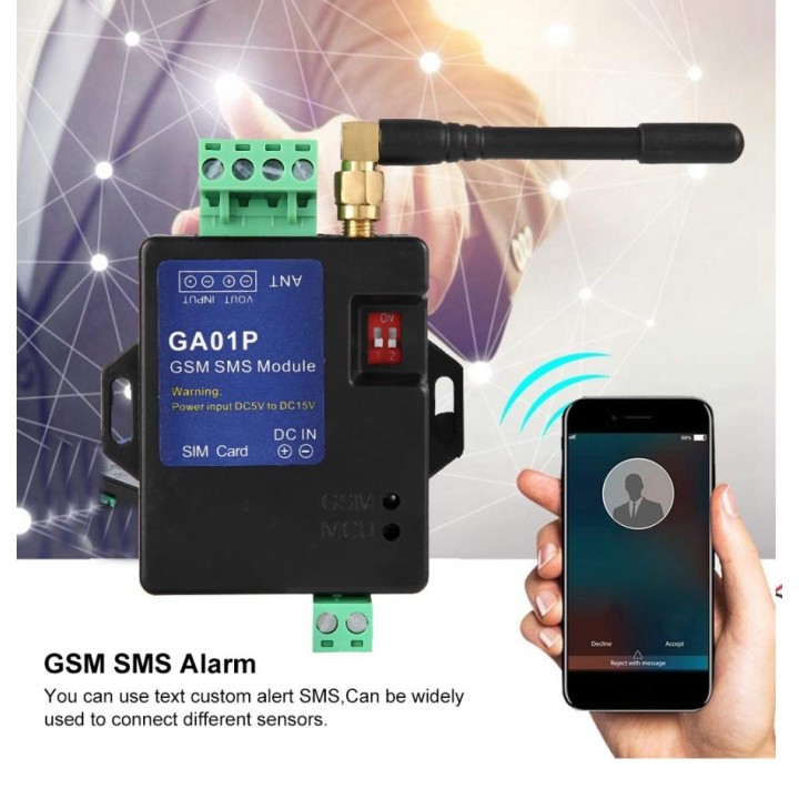 GA01P GSM Smart Remote Stromausfall Alarm Wireless Alarm SMS & Calling