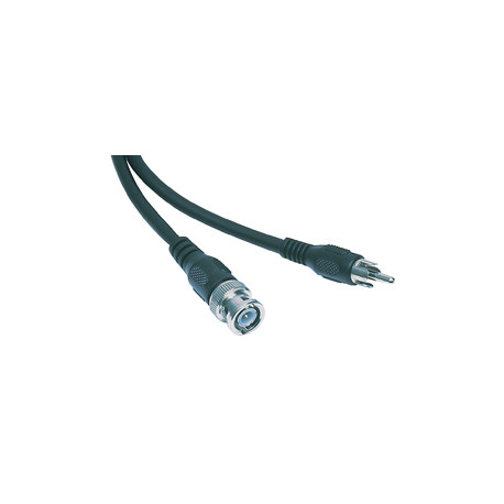 Kabel cinch-stecker / stecker bnc-stecker 1.50m -461 videokabel konig männlichen audiokabel konig - 1
