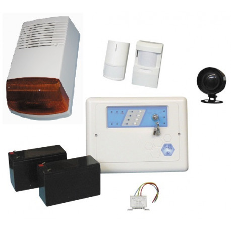 Alarmsystem pack te3w elektronische alarmanlage elektronische alarmanlage sicherheitstechnik alarmtechnik sicherheitssystem