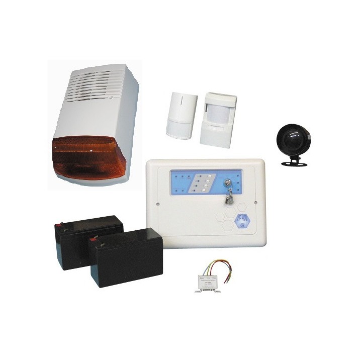 Ensemble alarme electronique antivol maison villa te3w systeme contre le vol