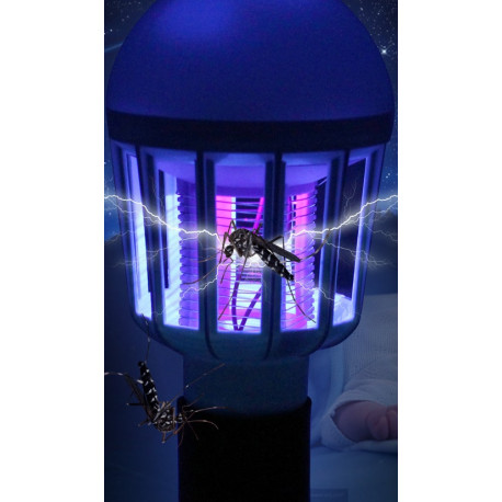 220V 240V E27 LED Mosquito Killer Lamp 9W 2 In 1 LED Ball Light Anti Repellent Fly Bug Zapper Insect Killer LED UV Bulb eclats a