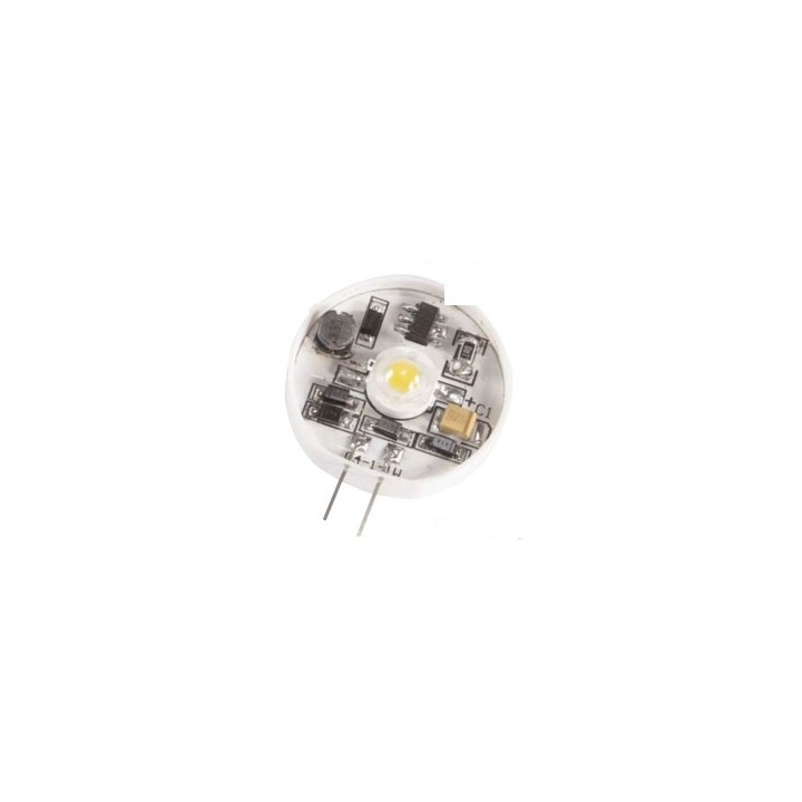 1 led-lampe g4 17v 6-pin 1w warmweiß 25 x ø 4 mm 30 ° winkel ref: elev111g4 cen - 1